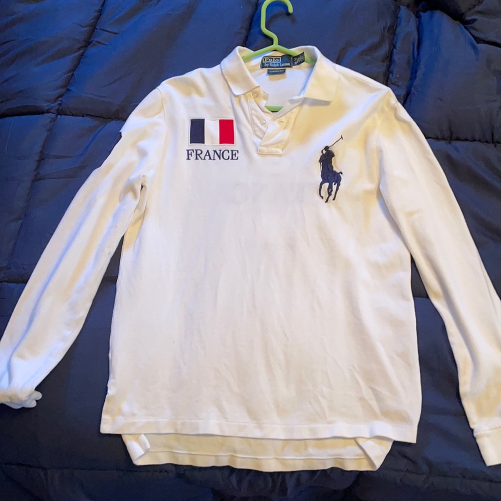 Polo Ralph Lauren Men’s Long-Sleeved France Polo